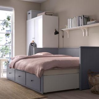 Cama Hemnes Gris Ikea