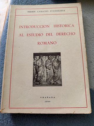 Introd. historica al estudio del derecho romano