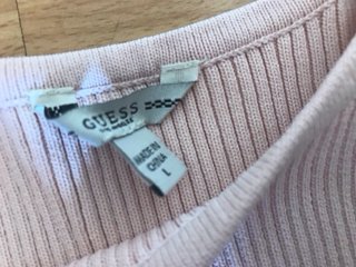 Vestido Guess Rosa Palo Talla L