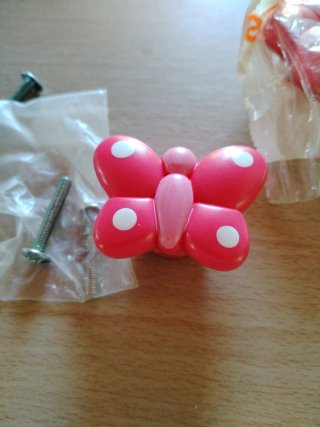Pomos Mariposa Infantiles para Muebles