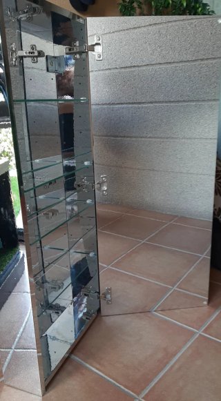 Armario Baño Pared Efecto Espejo