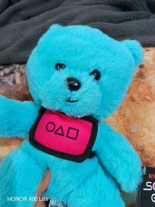 Oso Peluche Azul Squid Game