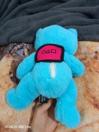 Oso Peluche Azul Squid Game