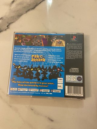 Rat Attack PlayStation 1 PS1 Gioco