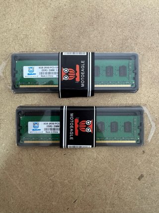 2 memorias 8 Gb de Ram DDR3