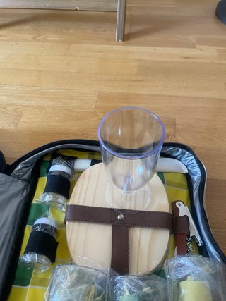 Mochila picnic beige