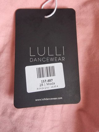 Body Ballet LULLI DANCE WEAR Rosa