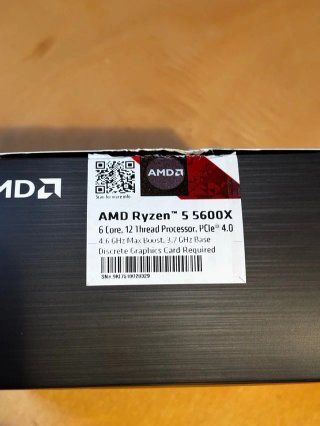 Procesador AMD Ryzen 5 5600X + Ventilador