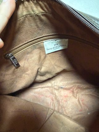 Borsa Balenciaga Marrone con Monograma