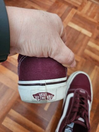 Vans Talla 36 granate.