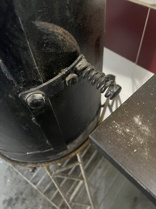 Barbacoa con chimenea interior/exterior