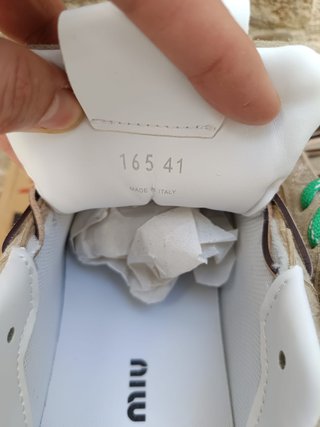 Sneakers New Balance x Miu Miu Beige