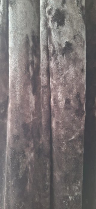 Vestido Terciopelo Negro Adornado