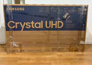 Samsung TV 75” 4K UHD Smart TV