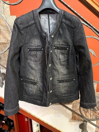 Giacca blazer donna jeans in cotone