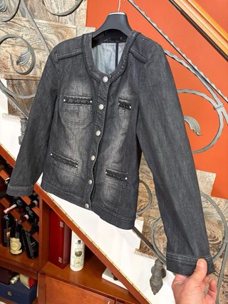 Giacca blazer donna jeans in cotone
