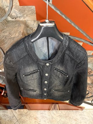 Giacca blazer donna jeans in cotone