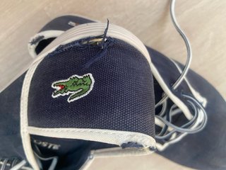 Zapatillas Lacoste Azul Marino Talla 42