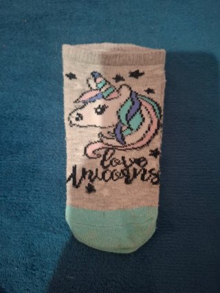 Calcetines unicornio talla 3-4 años
