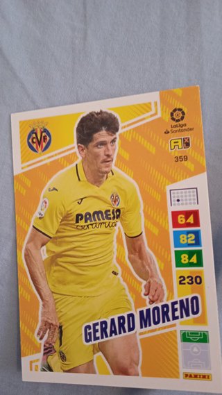 Cartas de Gerard Moreno (3 unidades)