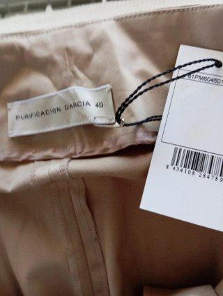 Pantalón beige Purificación Garcia talla 10