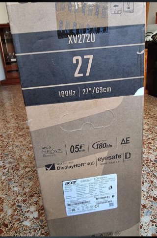 Monitor Acer Nitro XV2 27 WQHD 180Hz