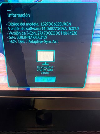 Monitor Samsung Odyssey OLED G6 360Hz