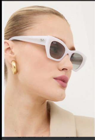 Ray-Ban Occhiali da Sole Zena Bianco