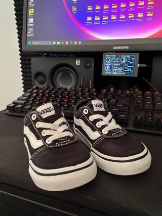 Scarpe Vans Bambino Nere TG: 22