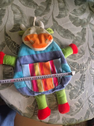 Peluche Pijamero en forma de vaca