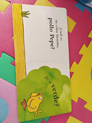 El pollo Pepe y los colores