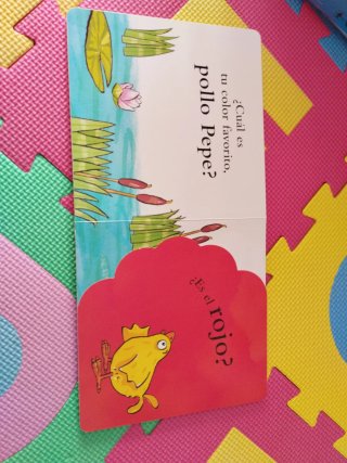 El pollo Pepe y los colores