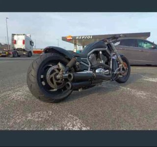 Moto Cruiser Negra