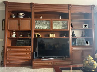 Mueble Estantería Comedor Madera Antigua