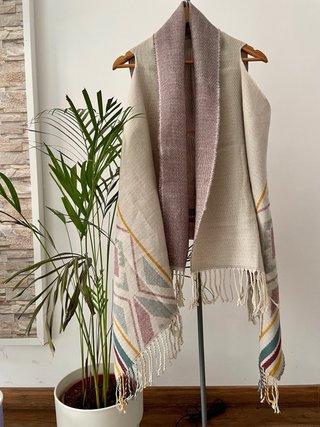 Chaleco Étnico Reversible Talla Única