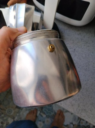 Cafetera italiana Moka Plata