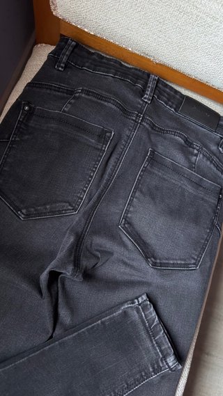 Stradivarius Jeans Talla 34 Negro