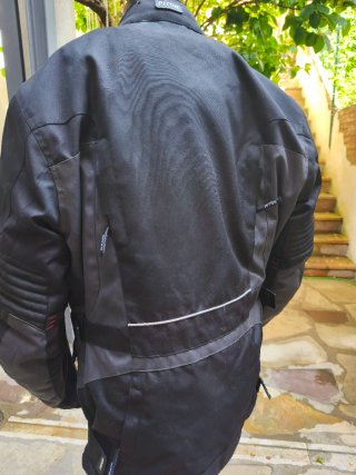 Chaqueta Moto Piton Negra