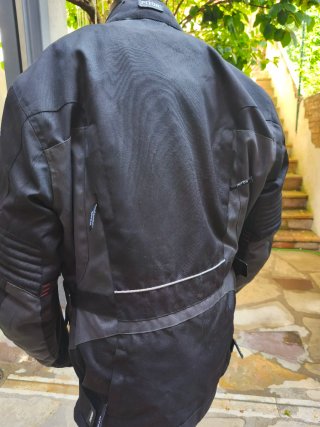 Chaqueta Moto Piton Negra