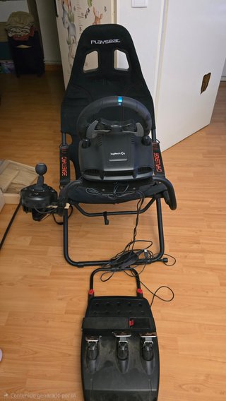 Logitech G29 + Playseat Challenge