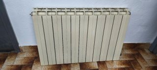 Radiador 11 elementos 88cm beige