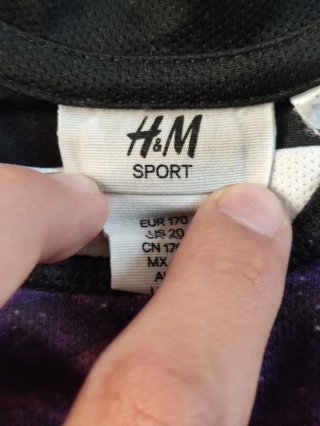 T-shirt PlayStation Oficial H&M Sport Galaxy Preta