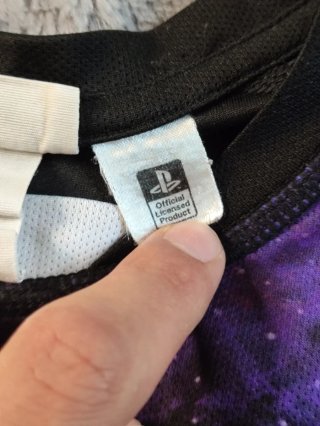T-shirt PlayStation Oficial H&M Sport Galaxy Preta