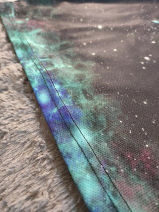T-shirt PlayStation Oficial H&M Sport Galaxy Preta