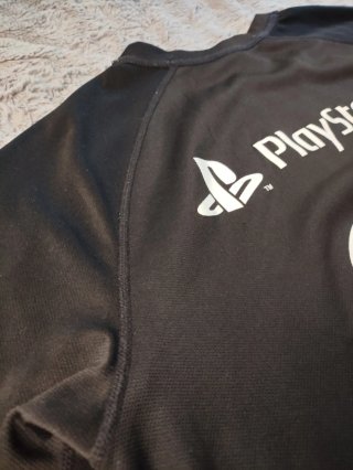 T-shirt PlayStation Oficial H&M Sport Galaxy Preta