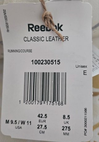 Zapatillas Reebok Classic Leather Blancas