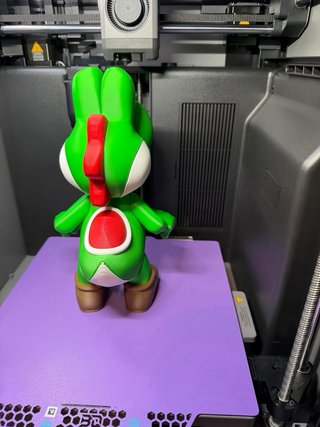 Figura Yoshi 3D multicolor alta calidad