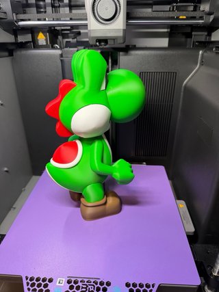 Figura Yoshi 3D multicolor alta calidad