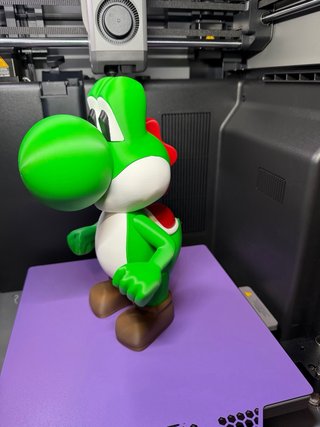 Figura Yoshi 3D multicolor alta calidad