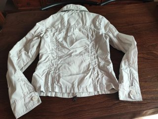 Giubbotto antivento bianco